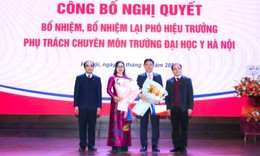 Trường Đại học Y H&#224; Nội bổ nhiệm, bổ nhiệm lại 2 Ph&#243; Hiệu trưởng