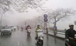 Kh&#244;ng kh&#237; lạnh bao phủ, miền Bắc mưa r&#233;t