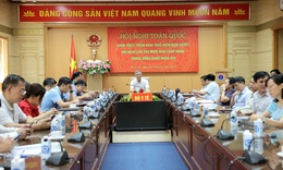 Điểm cầu Bộ Y tế kết nối Hội nghị toàn quốc quán triệt, triển khai thực hiện Nghị quyết Hội nghị Trung ương 10 khoá XIII
