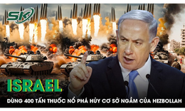 Israel d&#249;ng 400 tấn thuốc nổ ph&#225; huỷ cơ sở ngầm của Hezbollah g&#226;y cảnh b&#225;o động đất