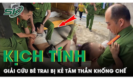 120 ph&#250;t &#39;căng n&#227;o&#39; giải cứu b&#233; trai bị kẻ t&#226;m thần d&#249;ng dao khống chế, cố thủ trong ph&#242;ng ở Ph&#250; Thọ