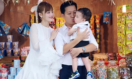 Con trai Nhã Phương - Trường Giang tròn 1 tuổi có vẻ ngoài thừa hưởng từ bố mẹ