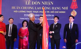 Hội Lương thực Thực phẩm TPHCM đón nhận Huân chương Lao động Hạng Nhì