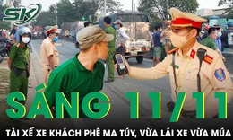 S&#225;ng 11/11: Kinh h&#227;i t&#224;i xế xe kh&#225;ch ph&#234; ma t&#250;y &#39;vừa l&#225;i xe vừa m&#250;a&#39; khiến nhiều người hoảng sợ