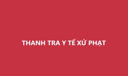 Thanh tra Sở Y tế H&#224; Nội xử phạt 4 doanh nghiệp 