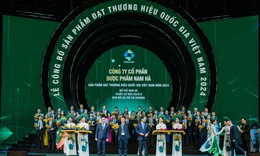 Dược Nam H&#224; tiếp tục trở th&#224;nh Thương hiệu Quốc gia Việt Nam 2024