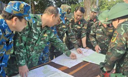 Đắk Lắk: Bộ đội Bi&#234;n ph&#242;ng v&#224; c&#225;c lực lượng tham gia t&#236;m kiếm vị tr&#237; rơi của m&#225;y bay Yak-130