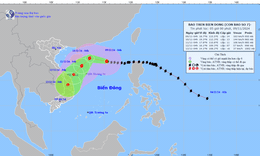 Kh&#244;ng kh&#237; lạnh &#39;khống chế&#39; b&#227;o số 7 di chuyển l&#234;n ph&#237;a Bắc