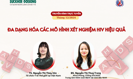 Truyền h&#236;nh trực tuyến: Đa dạng h&#243;a c&#225;c m&#244; h&#236;nh x&#233;t nghiệm HIV hiệu quả