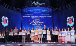 Bộ TT&amp;TT trao giải cuộc thi ảnh, video ‘Việt Nam hạnh phúc – happy Vietnam 2024’