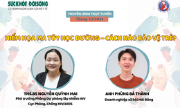 Truyền hình trực tuyến: Ma túy học đường - Cách nào để bảo vệ trẻ?