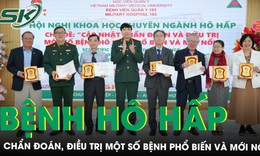 Bệnh viện Qu&#226;n y 103 chẩn đo&#225;n v&#224; điều trị một số bệnh h&#244; hấp phổ biến v&#224; mới nổi