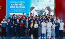 Khám mắt học đường tại THPT Khương Đình – Hành trình chăm sóc mắt sáng, gieo niềm tin vào tương lai!