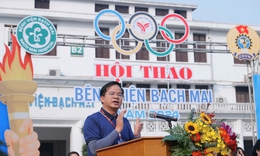 Hơn 4.000 cán bộ, nhân viên y tế BV Bạch Mai 'tranh tài', khỏe để chăm sóc sức khỏe nhân dân