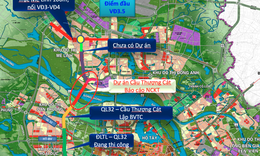 Hà Nội chốt vị trí xây cầu Thượng Cát