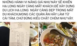 Th&#244;ng tin mới vụ nh&#224; h&#224;ng hải sản ở Hạ Long &#39;chặt ch&#233;m&#39; kh&#225;ch hơn 11 triệu đồng