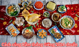 C&#250;ng Rằm th&#225;ng Gi&#234;ng 2024 như thế n&#224;o cho đ&#250;ng để cả năm an l&#224;nh?