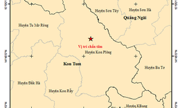 Kon Tum hứng liên tiếp 3 trận động đất trong ngày 28 Tết