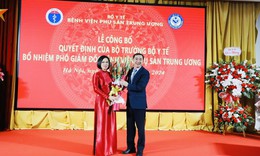 Ph&#243; Gi&#225;m đốc  BV Phụ sản H&#224; Nội được bổ nhiệm giữ chức Ph&#243; Gi&#225;m đốc BV Phụ sản Trung ương