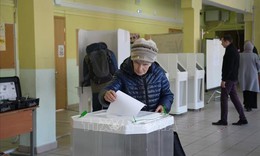 Bầu cử Tổng thống Nga: H&#224;ng triệu cử tri thực hiện quyền c&#244;ng d&#226;n
