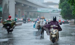 Miền Bắc đ&#243;n mưa nhỏ, mưa ph&#249;n v&#224;o cuối tuần