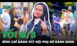 Tối 8/3: Ph&#243; Chủ tịch Hội phụ nữ phường mang dao đến kh&#225;ch sạn đ&#225;nh ghen