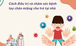 Số ca bệnh tay ch&#226;n miệng tăng vọt, cần l&#224;m g&#236; để ph&#242;ng v&#224; điều trị cho trẻ?