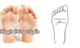 B&#224;i thuốc d&#225;n huyệt dũng tuyền gi&#250;p n&#226;ng cao sức khỏe