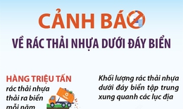 Cảnh b&#225;o về r&#225;c thải nhựa dưới đ&#225;y biển