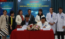 Gene Solutions v&#224; Bệnh viện Nhi Đồng I k&#253; kết hợp t&#225;c chiến lược để cải thiện chất lượng chăm s&#243;c sức khỏe trẻ em