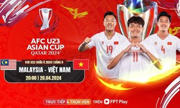 Xem trực tiếp trận U23 Việt Nam - U23 Malaysia ở đ&#226;u, tr&#234;n k&#234;nh n&#224;o?
