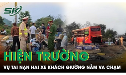 Tai nạn xe khách kinh hoàng khiến 1 người tử vong, 17 người bị thương