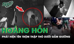 Nữ chủ nh&#224; th&#244;ng minh ‘b&#224;y binh bố trận’ bắt trộm trốn dưới gầm giường