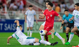 Thua ngược U23 Iraq, U23 Indonesia hụt một suất đi Olympic