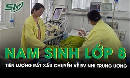 Nam sinh lớp 8 bị đ&#225;nh chấn thương sọ n&#227;o c&#243; ti&#234;n lượng rất xấu, đ&#227; chuyển l&#234;n BV Nhi Trung ương