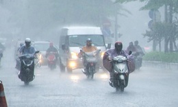 Miền Bắc bước vào đợt mưa vừa, mưa to diện rộng