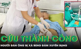 Cứu th&#224;nh c&#244;ng người đ&#224;n &#244;ng bị x&#224; beng đ&#226;m xuy&#234;n bụng