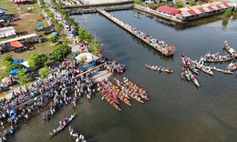 Vui hội &quot;S&#243;ng nước Tam Giang&quot;