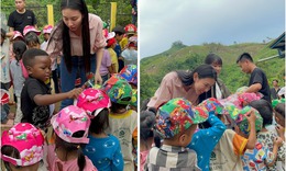 Thùy Tiên cùng Quang Linh Vlog 'mang điện đến vùng cao'