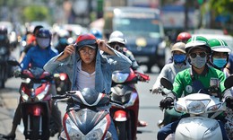 Nắng nóng gay gắt, nhiều điểm đo đạt ngưỡng 40 độ C.