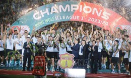 V.League 1: Thép Xanh Nam Định lên ngôi vô địch trước một vòng đấu