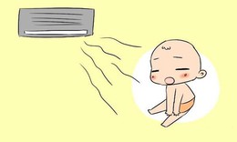 Nằm điều hòa có khiến trẻ bị ốm?