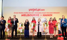 Tin vui: Vietjet khai trương đường bay kết nối Melbourne với H&#224; Nội, v&#233; Thương gia khuyến m&#227;i tới 50%