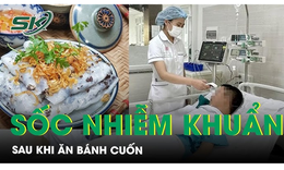 Sau khi ăn b&#225;nh cuốn người đ&#224;n &#244;ng nguy kịch do sốc nhiễm khuẩn