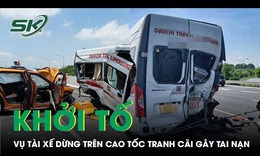 Khởi tố vụ tai nạn liên hoàn trên cao tốc Hà Nội - Hải Phòng do tài xế dừng lại tranh cãi