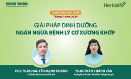 Truyền h&#236;nh trực tuyến: Giải ph&#225;p dinh dưỡng ngăn ngừa bệnh l&#253; cơ xương khớp