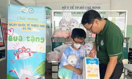 Kolmar cùng Bệnh viện Bệnh Nhiệt đới TP.HCM đồng hành với các "chiến binh nhí"