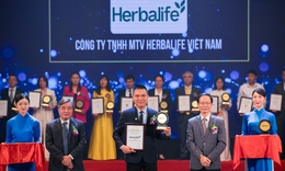 Herbalife Việt Nam đạt chứng nhận Nhãn Hiệu Nổi Tiếng – Nhãn Hiệu Cạnh Tranh Việt Nam năm 2024