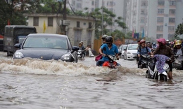 Mưa lớn ở H&#224; Nội, Th&#225;i Nguy&#234;n v&#224; nhiều tỉnh th&#224;nh k&#233;o d&#224;i đến khi n&#224;o?