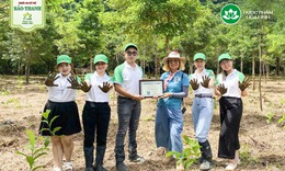 C&#249;ng Bảo Thanh &quot;G&#243;p Xanh Cho L&#225; Phổi An L&#224;nh&quot;: Bảo vệ rừng l&#224; bảo vệ sức khỏe l&#225; phổi